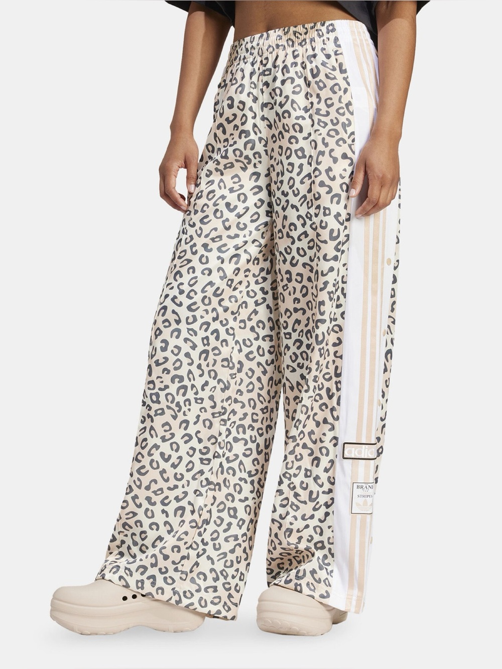 Adidas Leopard Luxe Wide Leg Pants